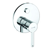 Kludi Nova Fonte Puristic Смеситель для душа на 2 потребителя, встраив., внеш. часть, цвет: хром 207590515