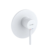 Kludi Bozz Смеситель для душа на 1 потребитель, встраиваемый, внешняя часть, цвет: белый матовый 387555376