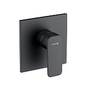 Kludi Pure&Style Смеситель для душа на 1 потребитель, встраиваемый, внешняя часть, цвет: черный 407553975