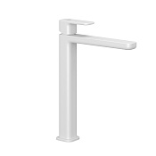 Kludi Renon Смеситель для раковины, без д/к, высота излива 24 см, цвет: белый матовый 422985375