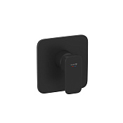 Kludi Renon Смеситель для душа на 1 потребитель, встраиваемый, внешняя часть, цвет: черный матовый 427553975