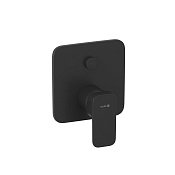 Kludi Renon Смеситель для душа на 2 потребителя, встраиваемый, внешняя часть, цвет: черный матовый 427593975