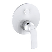 Kludi Balance Смеситель для душа на 2 потребителя, встраиваемый, внешняя часть, цвет: белый/хром 527599175