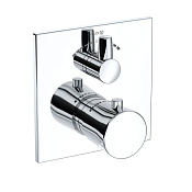 Kludi Ambienta Смеситель для душа термостатический 2 потребителя, встраив., внешняя часть, цвет:хром 538100575