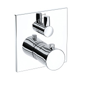 Kludi Ambienta Смеситель для душа термостатический 1 потребителя, встраив., внешняя часть, цвет:хром 538850575