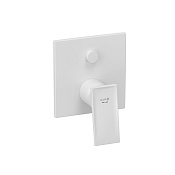 Kludi Decus Смеситель для душа на 1 потребитель, встраиваемый, внешняя часть, цвет: белый матовый 547595375