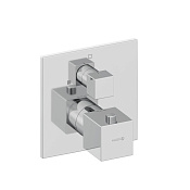 Kludi Decus Смеситель для душа термостатический на 2 потребителя, встраиваемый, цвет: хром 548850575