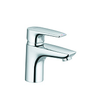 Kludi Pure&Solid Смеситель для раковины, без д/к, длина излива 10 см, цвет: хром 343890575WR4