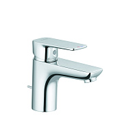 Kludi Pure&Style Смеситель для раковины, c д/к, длина излива 11 см, цвет: хром 403880575WR4