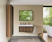 Verona Style Quadro Зеркало подвесное 100х35х70h см в крашенной рамке без подсветки, цвет: антрацит QR706