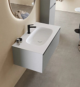 Verona Style Slim Раковина столешница 90х50х0,8h см без отверстий под смеситель, цвет: white matt SL0900.00.SС