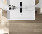 Verona Style Cube Раковина 90х46х12h см, без отверстий под смеситель, с дк, цвет: white matt СB0900.00.SС