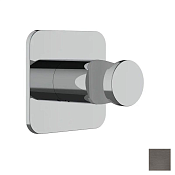 Almar Kuky Держатель ручного душа на стену из латуни, цвет: PVD brushed gun metal E120011.GM