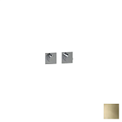 Almar Modular Square Термостат для душа, внешняя часть на 1 потребитель, цвет: PVD polished gold E180181.GO