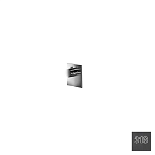 Almar High Flow Square Термостат для душа, внешняя часть на 1 потр, цвет: PVD brushed absolute black E180281.AB316