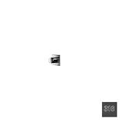 Almar High Flow Square Переключатель потоков с вентилем, внешняя, цвет: 316 brushed absolute black E180381.AB316