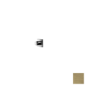 Almar High Flow Square Переключатель потоков с вентилем, внешняя часть, цвет: PVD brushed high brass E180381.HB