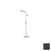 Almar Shower Columns Душевая система с термостатом без душа и лейки, цвет: PVD polished deep black E404001.DB