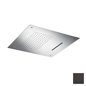 Almar Square 500 Потолочный душ 49,8х49,8 см, встраиваемый, 2 режима, цвет: PVD polished deep black E044109.DB