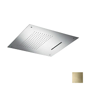Almar Square 500 Потолочный душ 49,8х49,8 см, встраиваемый, 2 режима, цвет: PVD polished gold E044109.GO
