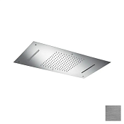 Almar Rectangular Потолочный душ 70х38 см встраиваемый, 2 режима, цвет: brushed stainless steel E044111.BS