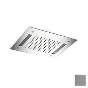 Almar Square 300 Потолочный душ 30х30 см, встраиваемый, 1 режим, цвет: brushed stainless steel E044172.BS
