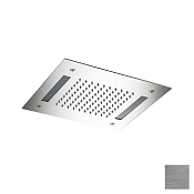 Almar Square 300 Потолочный душ 30х30 см, встраиваемый, 1 режим, цвет: brushed stainless steel E044174.BS