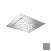 Almar Square 500 Потолочный душ 49,8х49,8 см, встраиваемый, 1 режим, цвет: brushed stainless steel E044197.BS