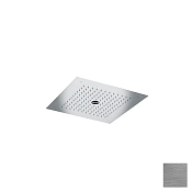 Almar Square 380 Потолочный душ 38х38 см, встраиваемый, 2 режима, цвет: brushed stainless steel E044258.BS