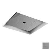 Almar Chromotherapy 400 Потолочный душ 40х40 см, встраиваемый, 2 реж., цвет: brushed stainless steel E044275.BS