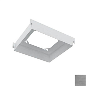 Almar Chromotherapy 400 Потолочный душ 40х40 см, встраиваемый, 2 реж., цвет: brushed stainless steel E044276.BS