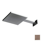 Almar Velvet 300 Верхний душ с кронш. настенным 30х30 см, 2 режима, цвет: PVD brushed copper E044277.CO