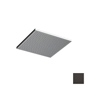 Almar Velvet 300 Верхний душ без кронштейна 30х30 см, 1 режим, цвет: PVD polished deep black E044278.DB