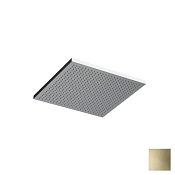 Almar Velvet 300 Верхний душ без кронштейна 30х30 см, 1 режим, цвет: PVD polished gold E044278.GO