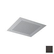 Almar Velvet 380 Потолочный душ 38х38 см, встраиваемый, 1 режим, цвет: PVD polished deep black E044279.DB