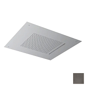 Almar Velvet 500 Потолочный душ 49,8х49,8 см, встраиваемый, 2 режима, цвет: PVD brushed gun metal E044280.GM