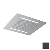 Almar Velvet 500 Потолочный душ 49,8х49,8 см, встраиваемый, 2 режима, цвет: PVD polished deep black E044283.DB