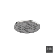 Almar Velvet 230 Верхний душ без кронштейна d23,2 см, 1 режим, цвет: 316 PVD brushed absolute black E044290.AB316