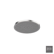 Almar Velvet 230 Верхний душ без кронштейна d23,2 см, 1 режим, цвет: 316 PVD brushed gun metal E044290.GM316