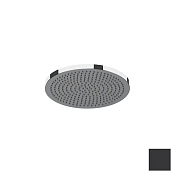 Almar Velvet Верхний душ без кронштейна d 23,2 см, 1 режим, цвет: matt black E044293.MB