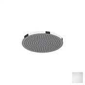 Almar Velvet Верхний душ без кронштейна d 23,2 см, 1 режим, цвет: matt white E044293.MW