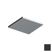 Almar Velvet Верхний душ без кронштейна 23,2х23,2 см, 1 режим, цвет: matt black E044297.MB