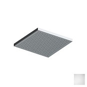 Almar Velvet Верхний душ без кронштейна 23,3х23,3 см, 1 режим, цвет: matt white E044298.MW