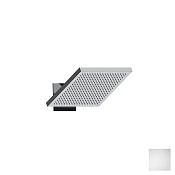 Almar Velvet Верхний душ с кронштейном настенным 23,4х25,4 см, 1 режим, цвет: matt white E044300.MW