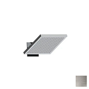 Almar Velvet Верхний душ с кронштейном настенным 23,4х25,4 см, 1 режим, цвет: nickel brushed E044300.NB