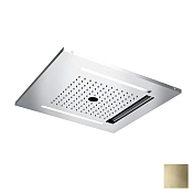 Almar Square Потолочный душ 49,6х49,6 см, встраиваемый, 3 вида струи, цвет: PVD polished gold E044302.GO