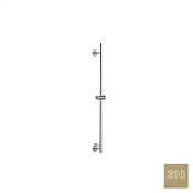 Almar Round Душевая штанга 81 см с держателем для лейки, цвет: 316 PVD brushed high brass E087068.HB316