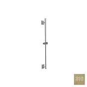 Almar Square Душевая штанга 81 см с держателем для лейки и выводом, цвет: 316 PVD brushed high brass E087069.HB316