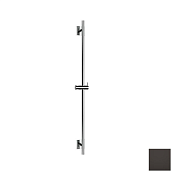 Almar Square Душевая штанга 100 см с держателем для лейки, цвет: PVD polished deep black E087072.DB