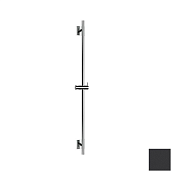 Almar Square Душевая штанга 100 см с держателем для лейки, цвет: matt black E087072.MB